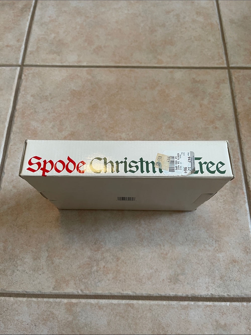Spode Christmas Tree: Open Vegetable Dish - Picture 12 of 16